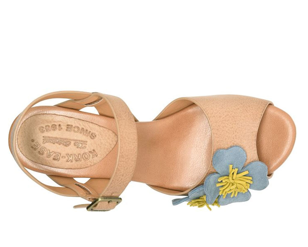 Kork-Ease Women's Garden Embellished Platform Sandal