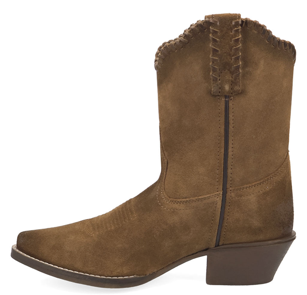 Laredo Women's Whitley Suede Short Leather Bootie