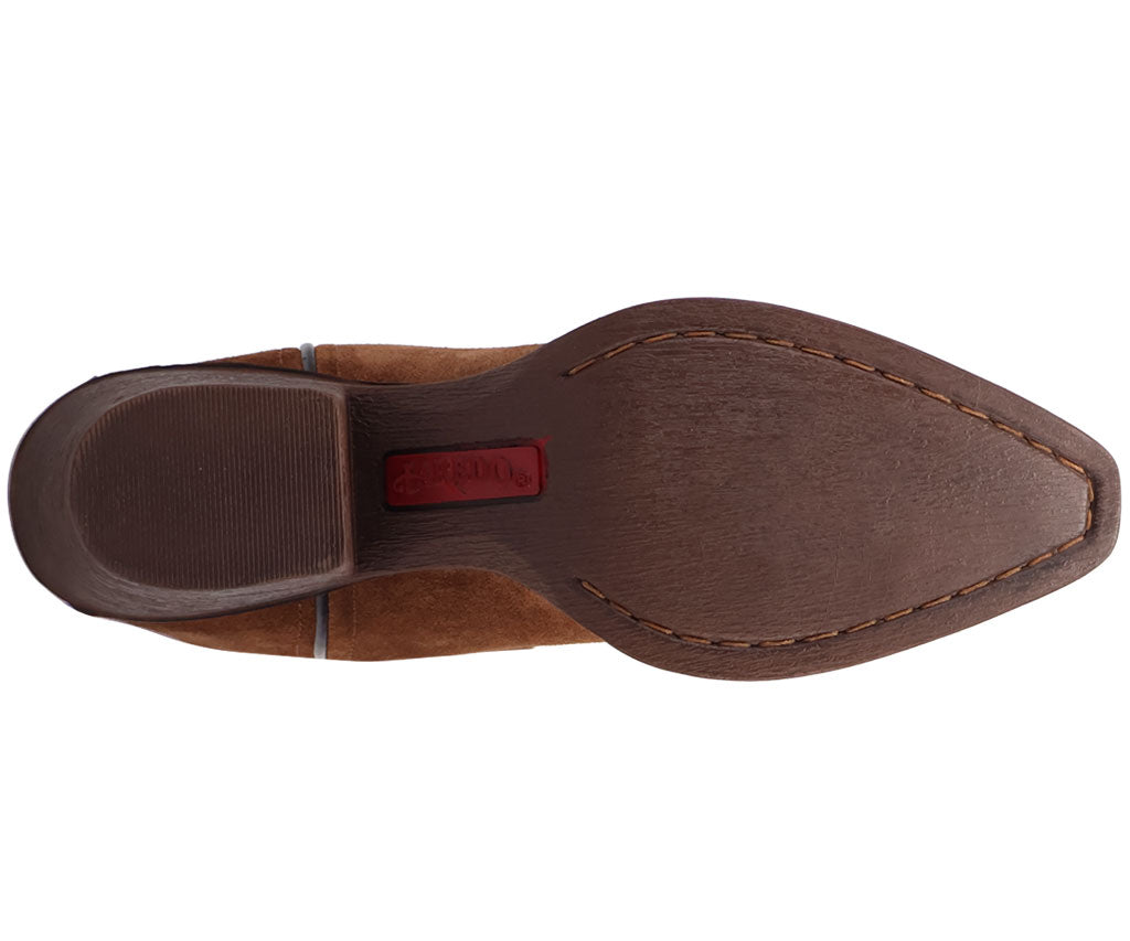Laredo Women's Whitley Suede Short Leather Bootie