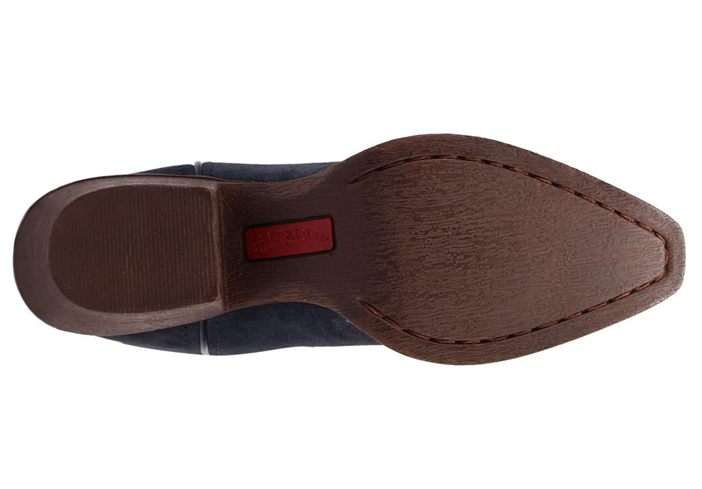 Laredo Women's Whitley Suede Short Leather Bootie