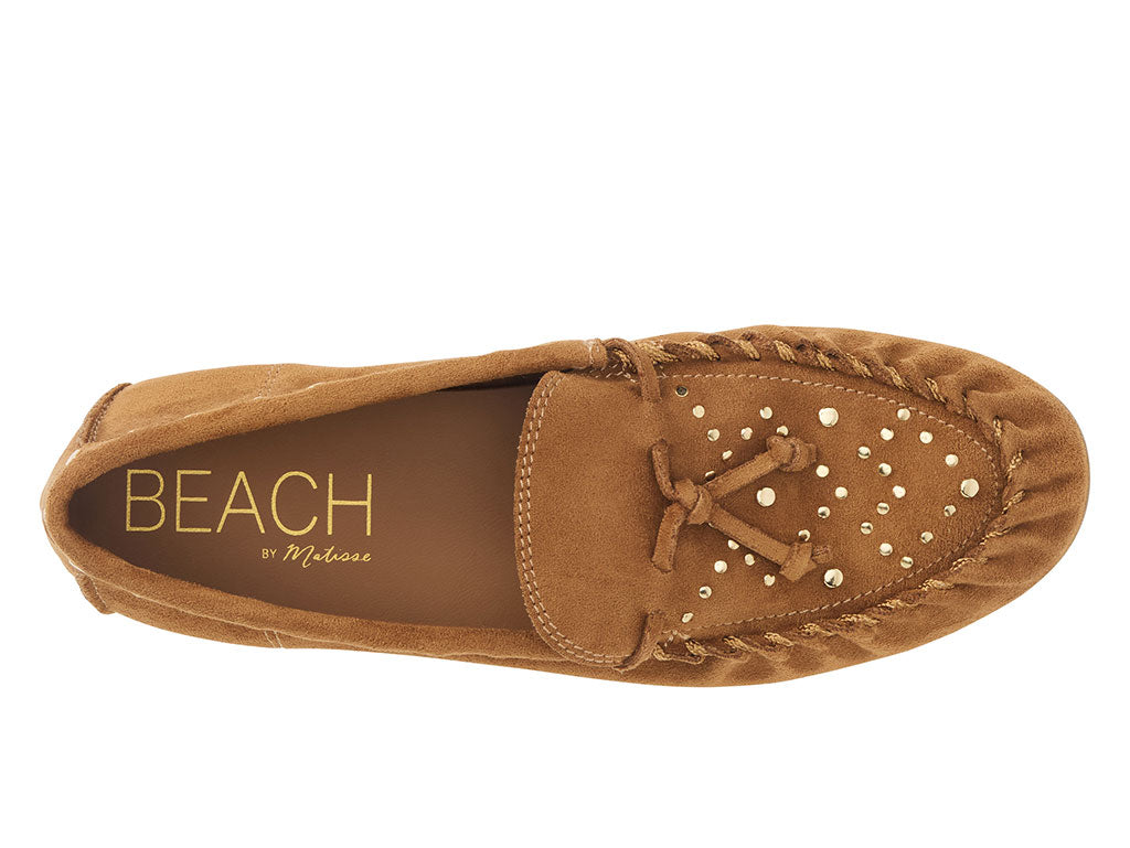 Beach by Matisse Women's Sebastian Stud Moccasin Flat