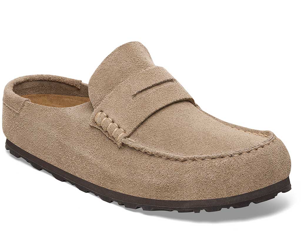 Birkenstock Women's Naples Wrapped Suede Penny Loafer