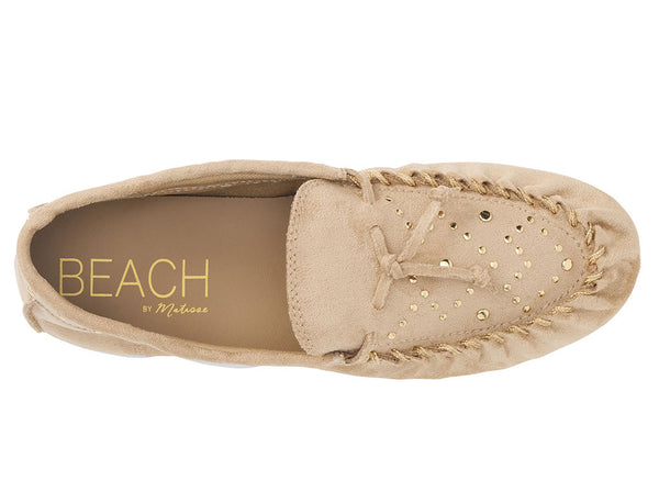 Beach by Matisse Women's Sebastian Stud Moccasin Flat