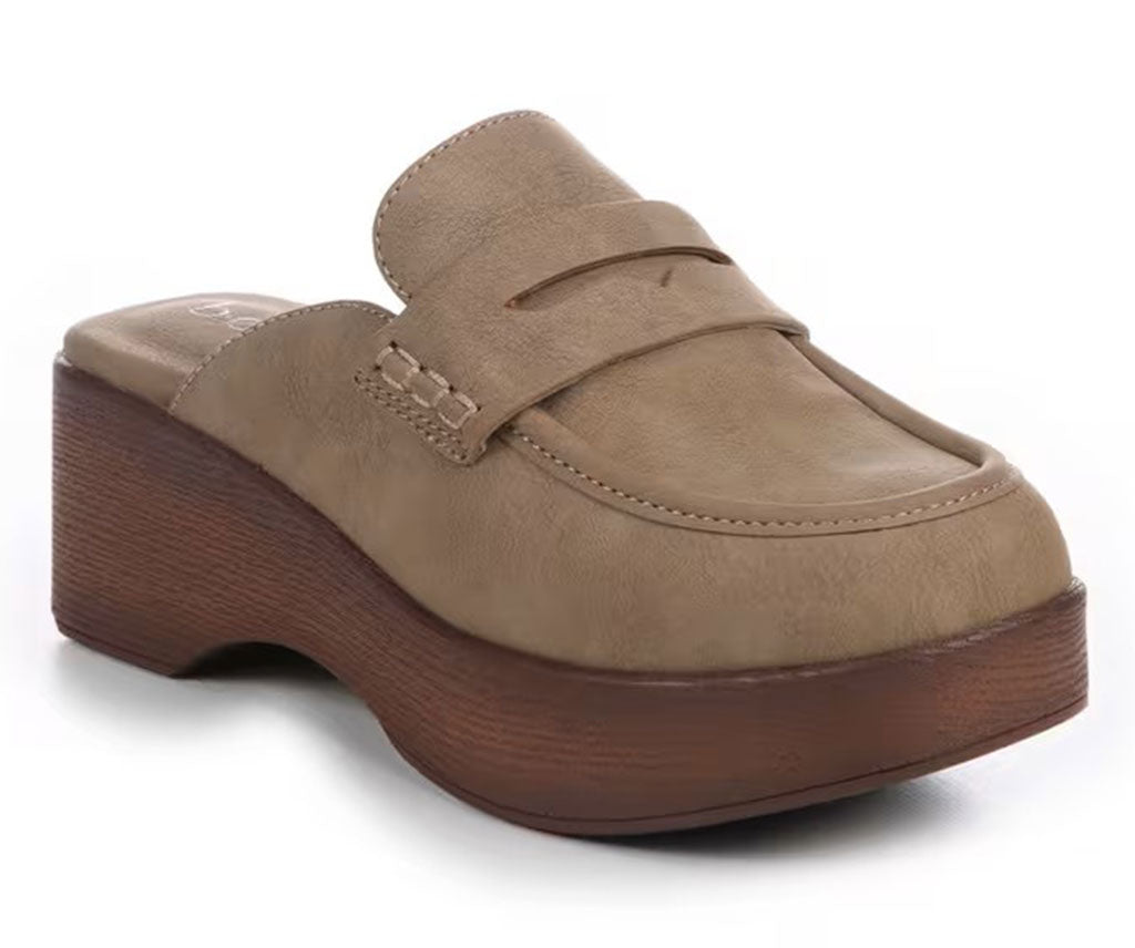 b.o.c Women's Amabella Platform Penny Mule