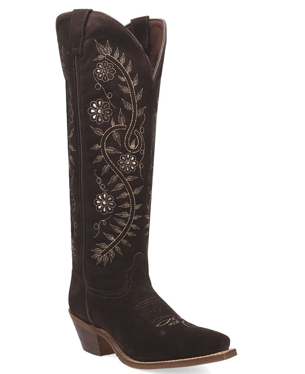 Laredo Women's Solara Suede Tall Leather Boot