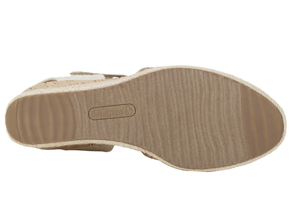 Baretraps Women's Odetta Slip-Resistant Espadrille Peep Toe Wedge