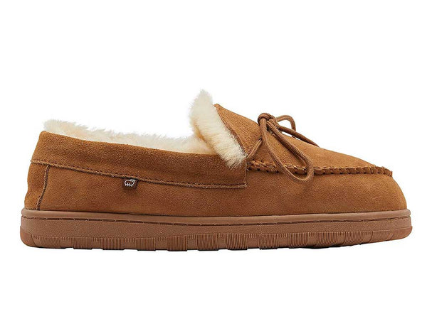 Lamo Women's Doubleface Moccasin Chestnut
