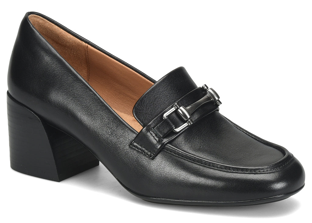 Sofft Women's Cassandra Leather Heeled Loafer