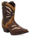 Laredo Women's Tinsley Short Distressed Leather Bootie