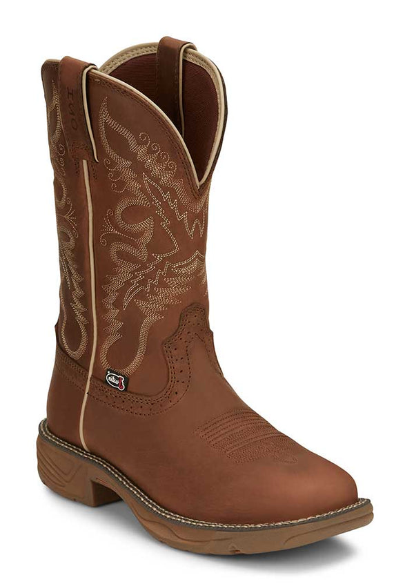 Justin Women's Rush 11 Inch WP Work Boot