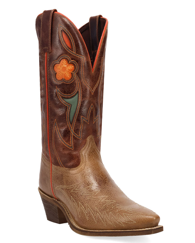 Laredo Women's Whiskey Halo Leather Boot