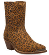Laredo Women's Untamed Suede Leather Leopard Bootie