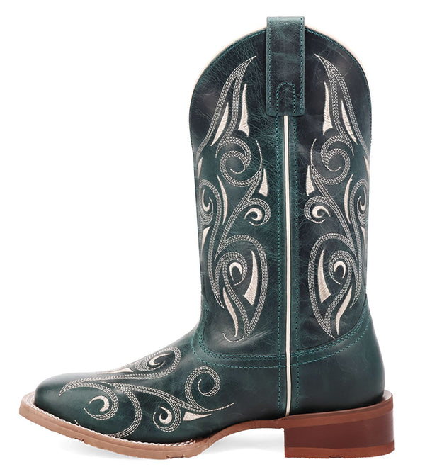 Laredo Women's Spurred Leather Western Boot