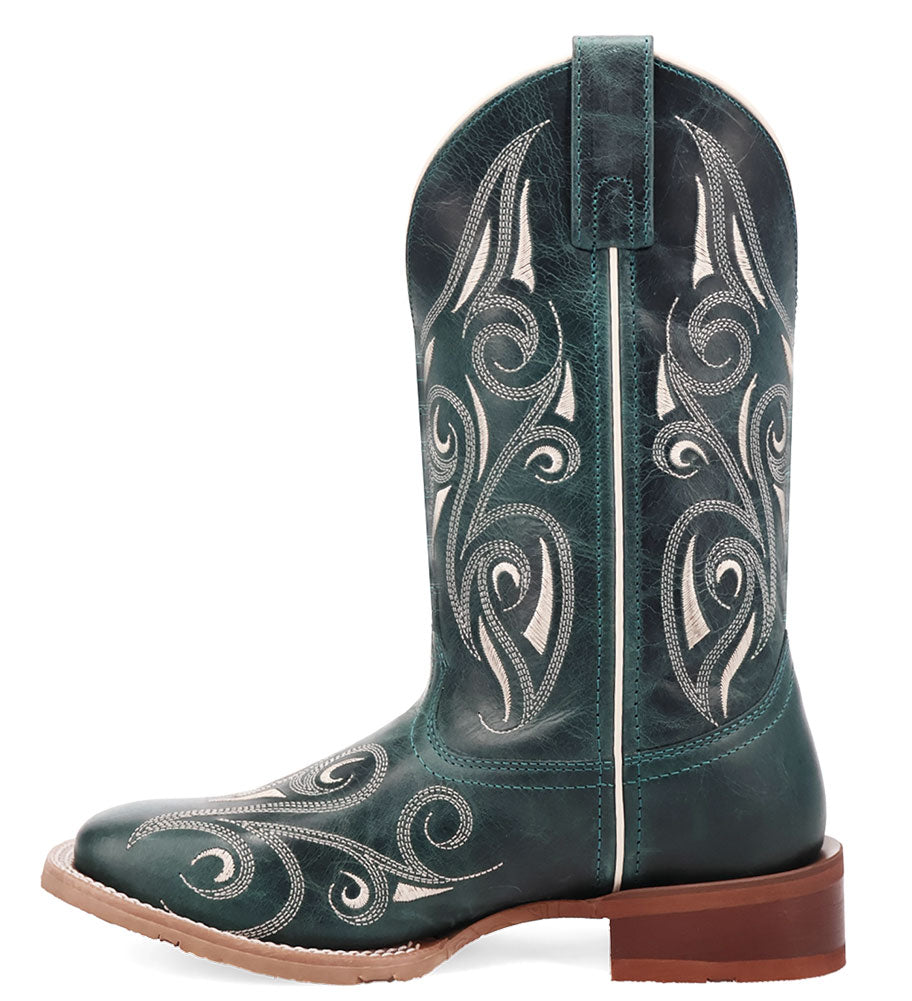 Laredo Women's Spurred Leather Western Boot