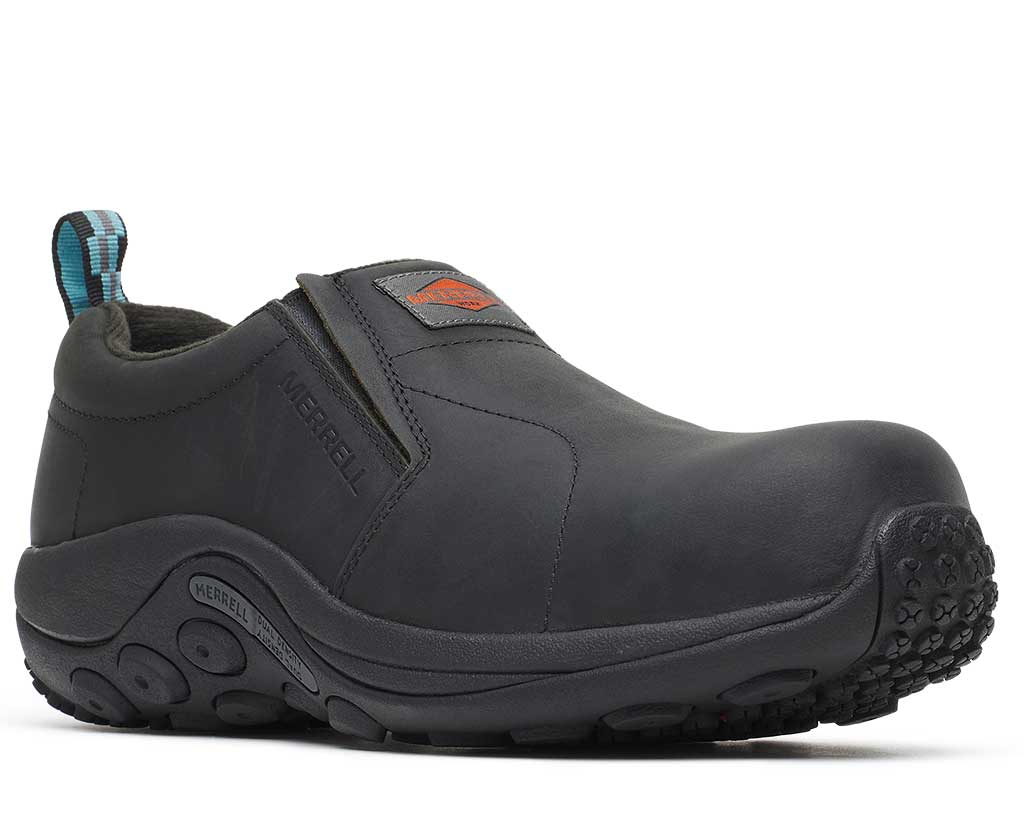 Work Merrell Women's Jungle Moc Leather Composite Toe Waterproof Shoe
