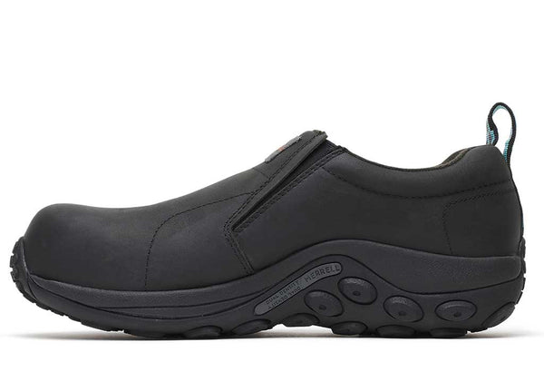 Work Merrell Women's Jungle Moc Leather Composite Toe Waterproof Shoe