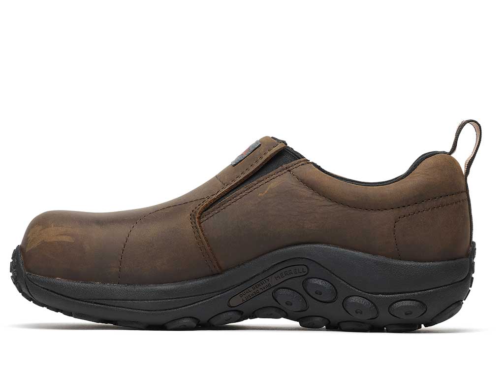 Work Merrell Women's Jungle Moc Leather Composite Toe Waterproof Shoe
