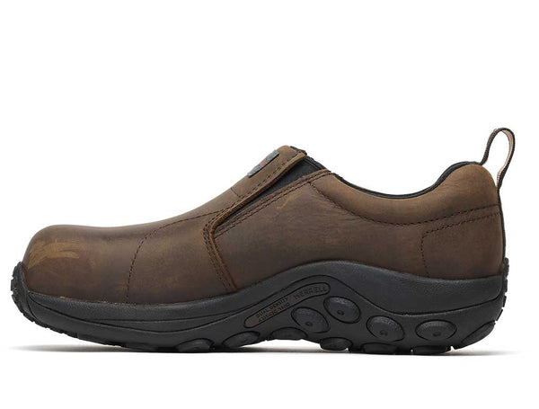 Work Merrell Women's Jungle Moc Leather Composite Toe Waterproof Shoe