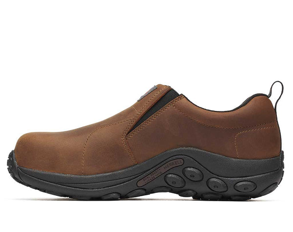 Merrell Women Jungle Moc Leather Hi-Vis Composite Toe Waterproof Shoe