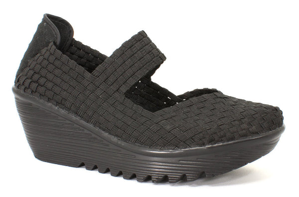 Bernie Mev Women's Lulia Mary Jane Wedge