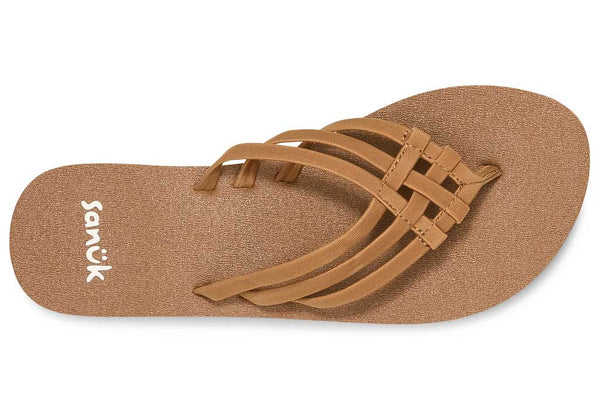 Sanuk Women's Yoga Sandy II Memory Foam Flip Flops