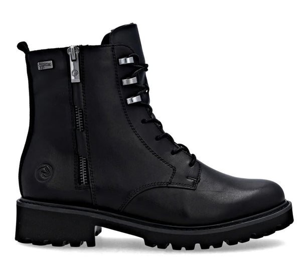Remonte Women's D8656 Marusha Water-Resistant Lace-Up Boot