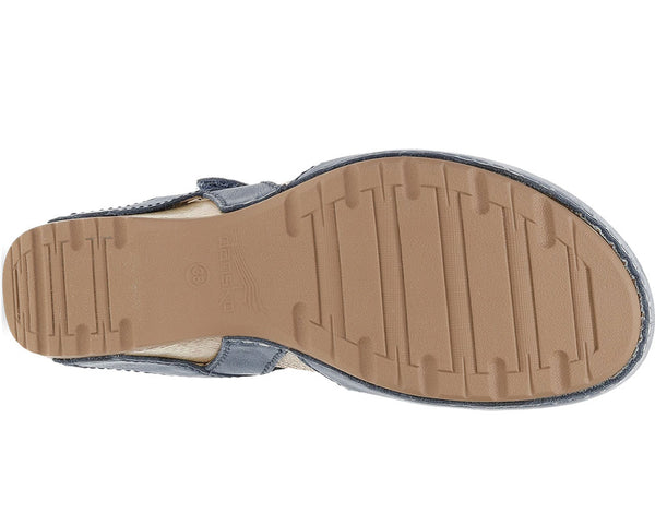 Dansko Women's Tiffani APMA-Accepted Closed-Toe Wedge Sandal
