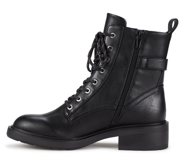Baretraps Women's Tinsley Lace-Up Slip-Resistant Combat Boot