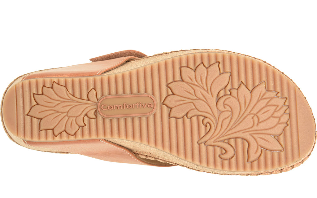 Comfortiva Women's Edwyn Wedge Thong Sandal