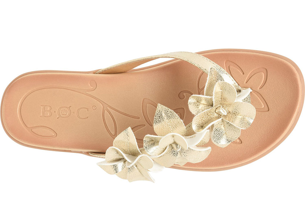 b.o.c Women's Hensley Floral Thong Sandals