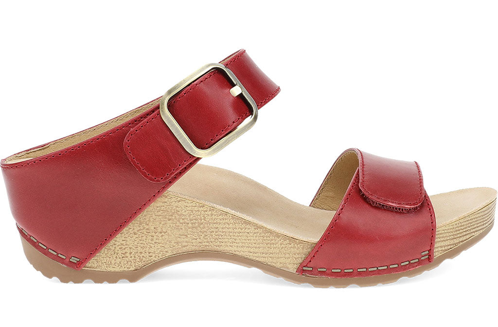 Dansko Women's Tanya Contoured Memory-Foam Slide Sandal