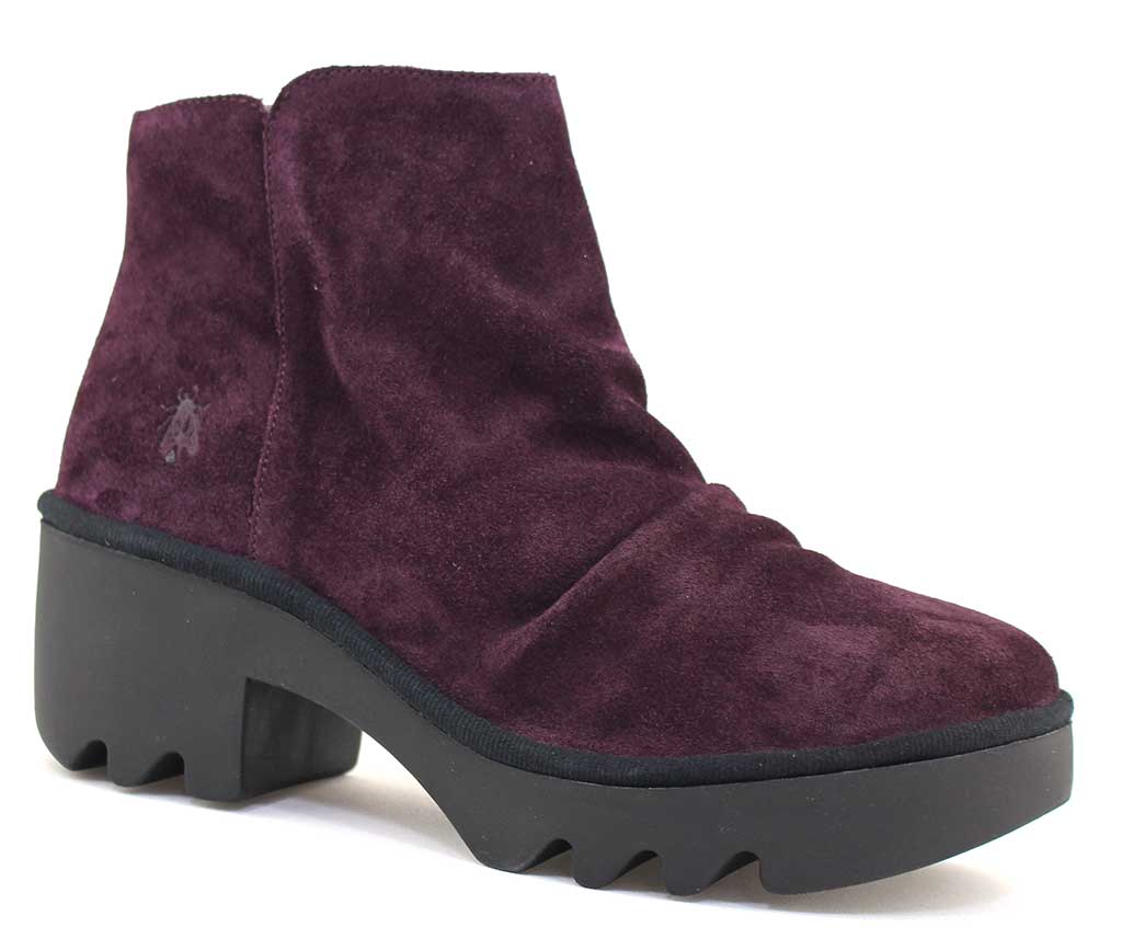 Fly London Women's Tulip Zip Up Ankle Bootie