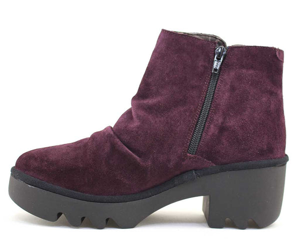 Fly London Women's Tulip Zip Up Ankle Bootie