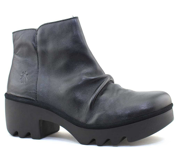 Fly London Women's Tulip Zip Up Ankle Bootie