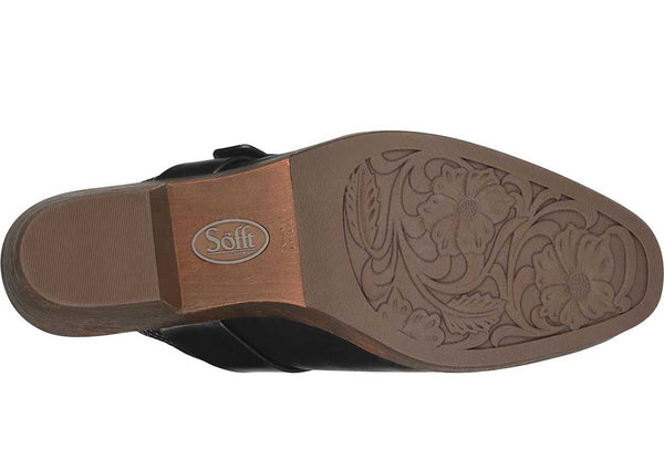 Sofft Women's Giovanna Heeled Buckle Mule