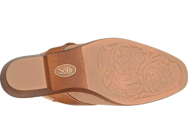 Sofft Women's Giovanna Heeled Buckle Mule
