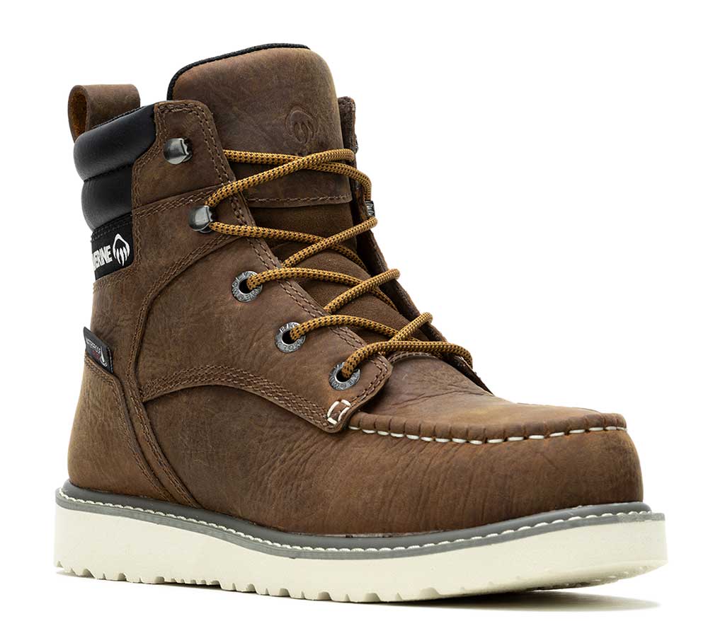 Wolverine Women's Trade Wedge 6 Inch ST WP EH Moc Toe