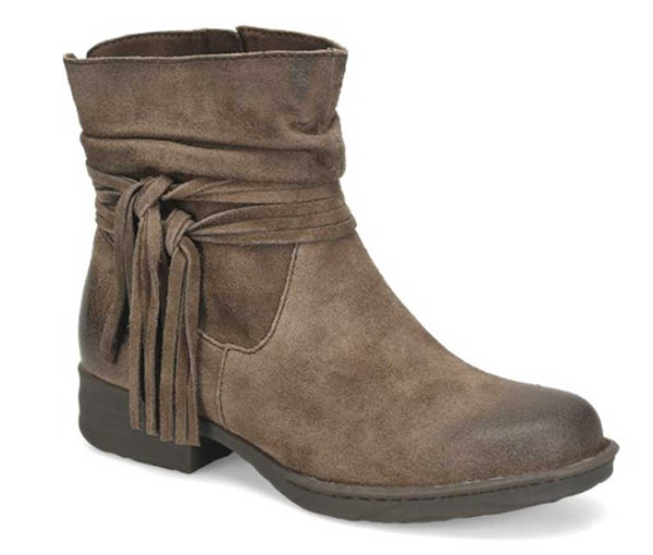 Born Women's Cross Western Fringe Ankle Boot