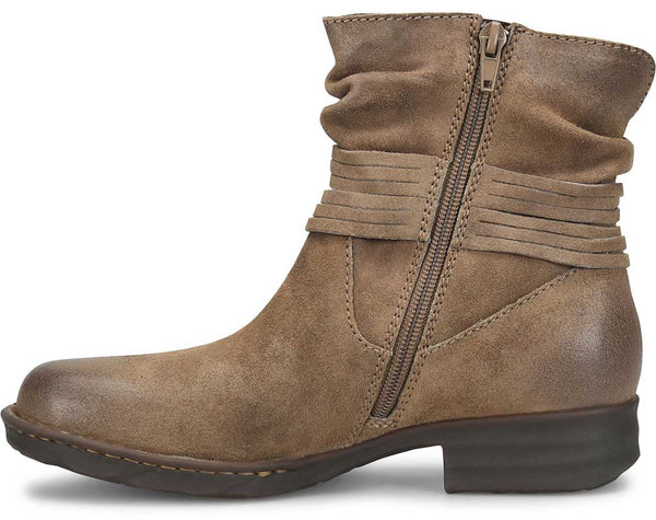 Born Women's Cross Western Fringe Ankle Boot