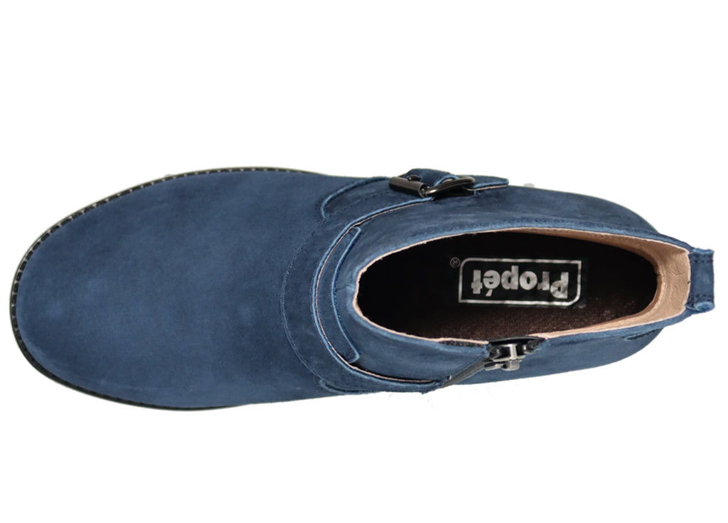 Propet Women's Memphis Scotchgard Strap Bootie
