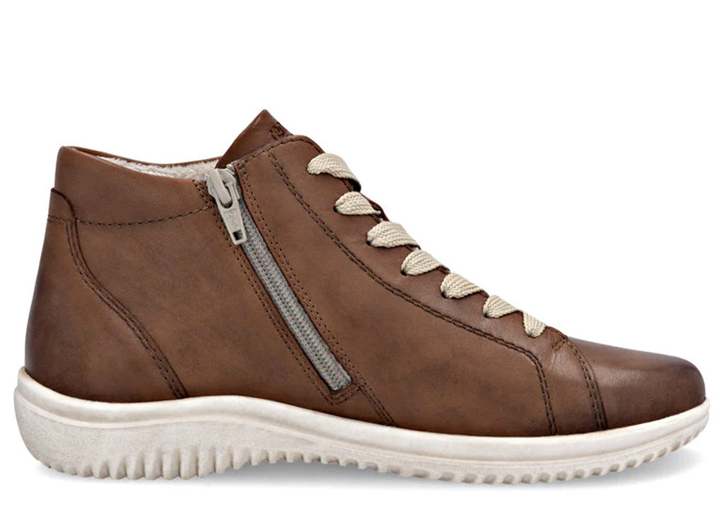 Remonte Women's D1E71 Louann Water-Resistant High-Top Sneaker