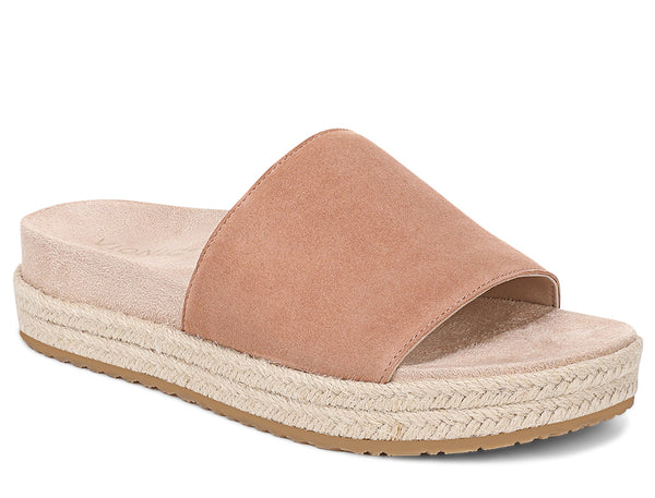 Vionic Women's Yasmina Platform Espadrille Slide Sandal