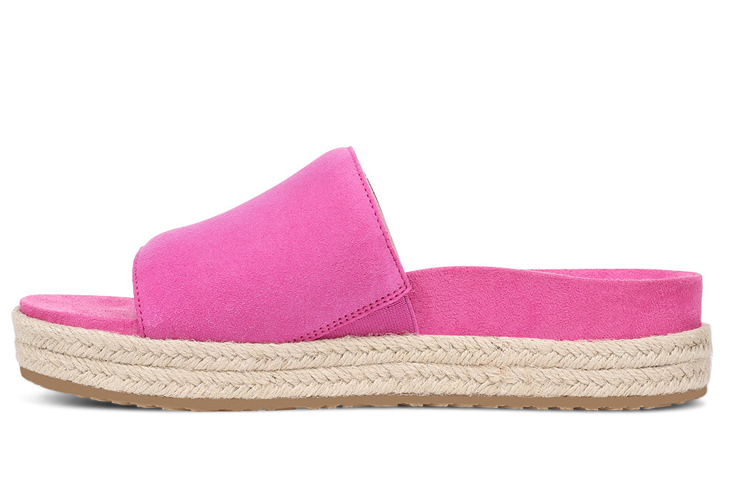 Vionic Women's Yasmina Platform Espadrille Slide Sandal