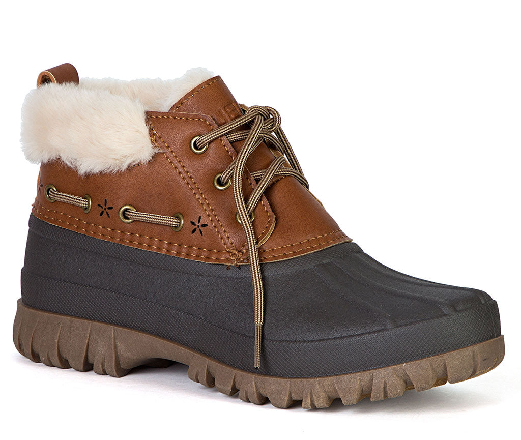 JBU by Jambu Women's Marzia Waterproof Warm Rated Slip-Resi stant Ankle Duck Booties
