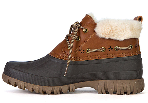 JBU by Jambu Women's Marzia Waterproof Warm Rated Slip-Resi stant Ankle Duck Booties
