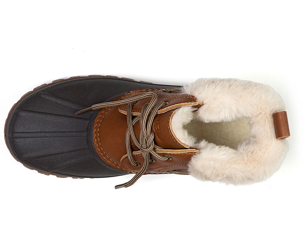 JBU by Jambu Women's Marzia Waterproof Warm Rated Slip-Resi stant Ankle Duck Booties
