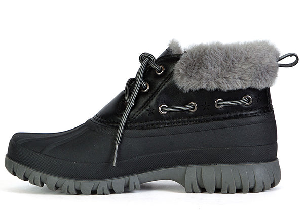 JBU by Jambu Women's Marzia Waterproof Warm Rated Slip-Resi stant Ankle Duck Booties