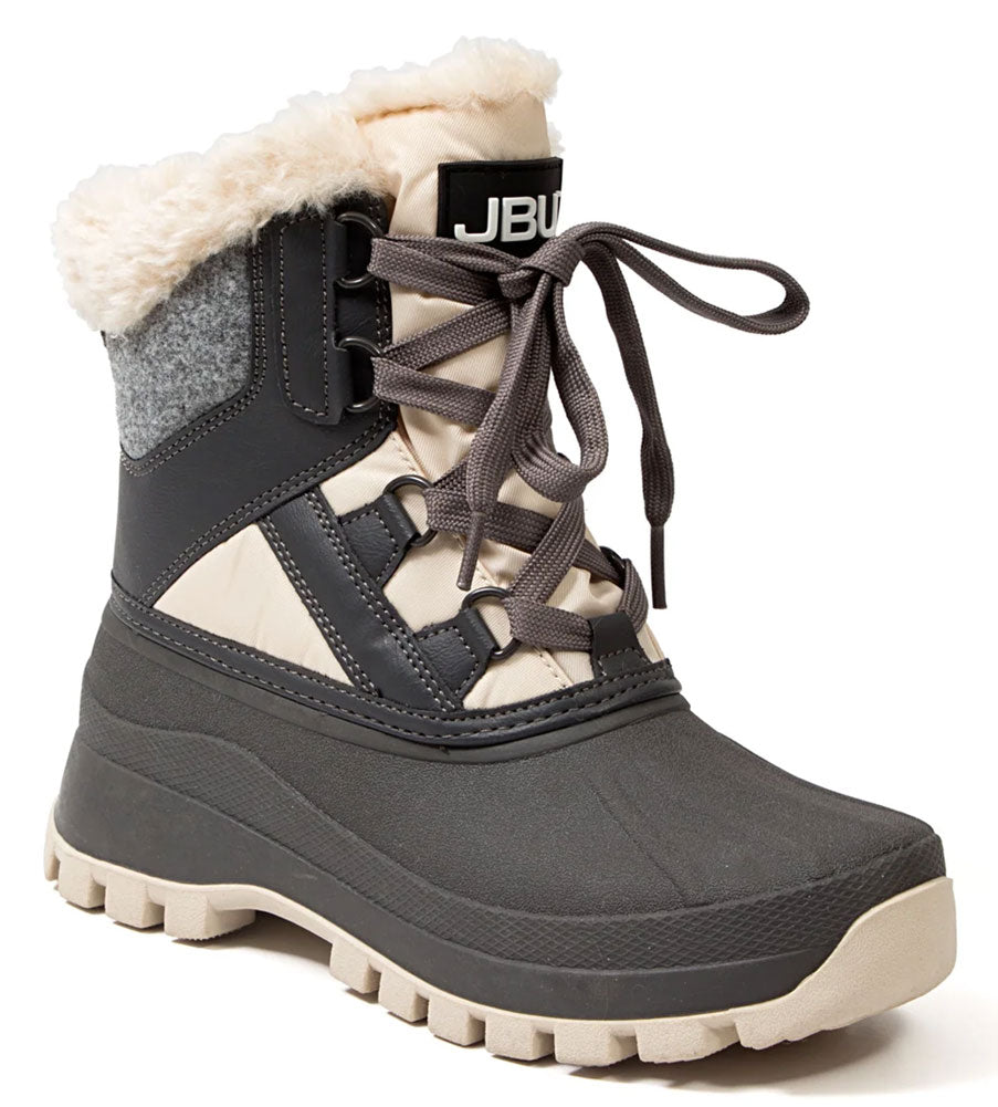 JBU by Jambu Women's Fury Waterproof Slip-Resistant Warm Rated Winter Ready Duck Booties