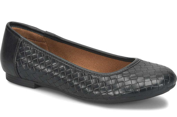 Eurosoft Women's Tatum Woven Ballet Flat