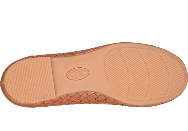 Eurosoft Women's Tatum Woven Ballet Flat